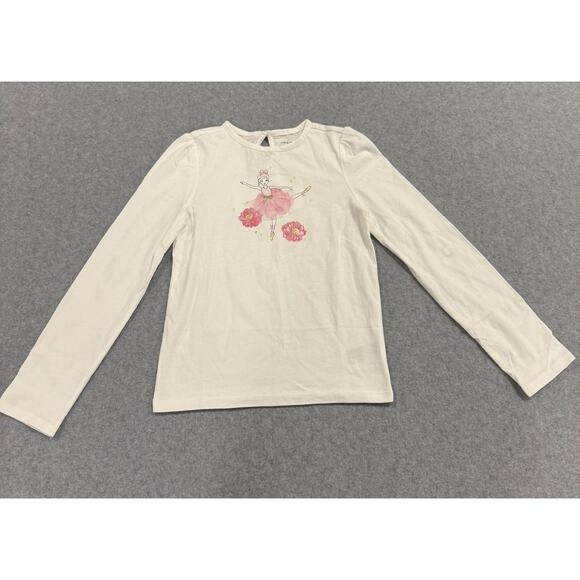 Janie & Jack Ballerina Long Sleeve Shirt Bundle / Lot of 2 Girls Size 10 NEW - Picture 5 of 14